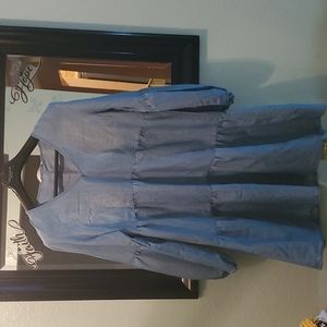 Light Blue Denim Dress